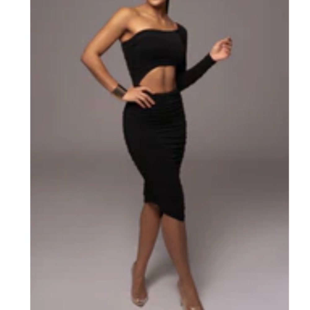 Noir Light Up The Night Dress - S